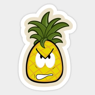 Mad pineapple Sticker